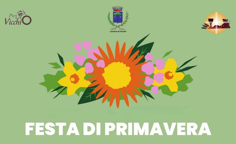 Locandina del mercatino FESTA DI PRIMAVERA – VICCHIO-
