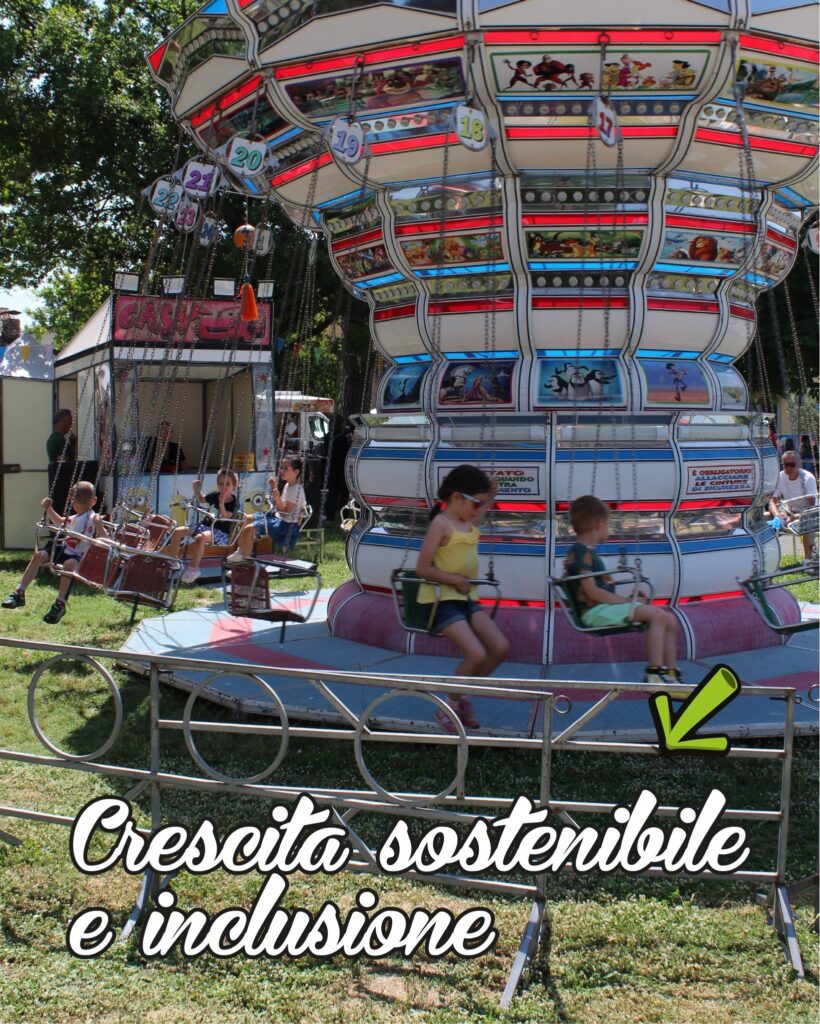 Locandina del mercatino IL VILLAGGIO DEL BAMBINO – PORCARI-
