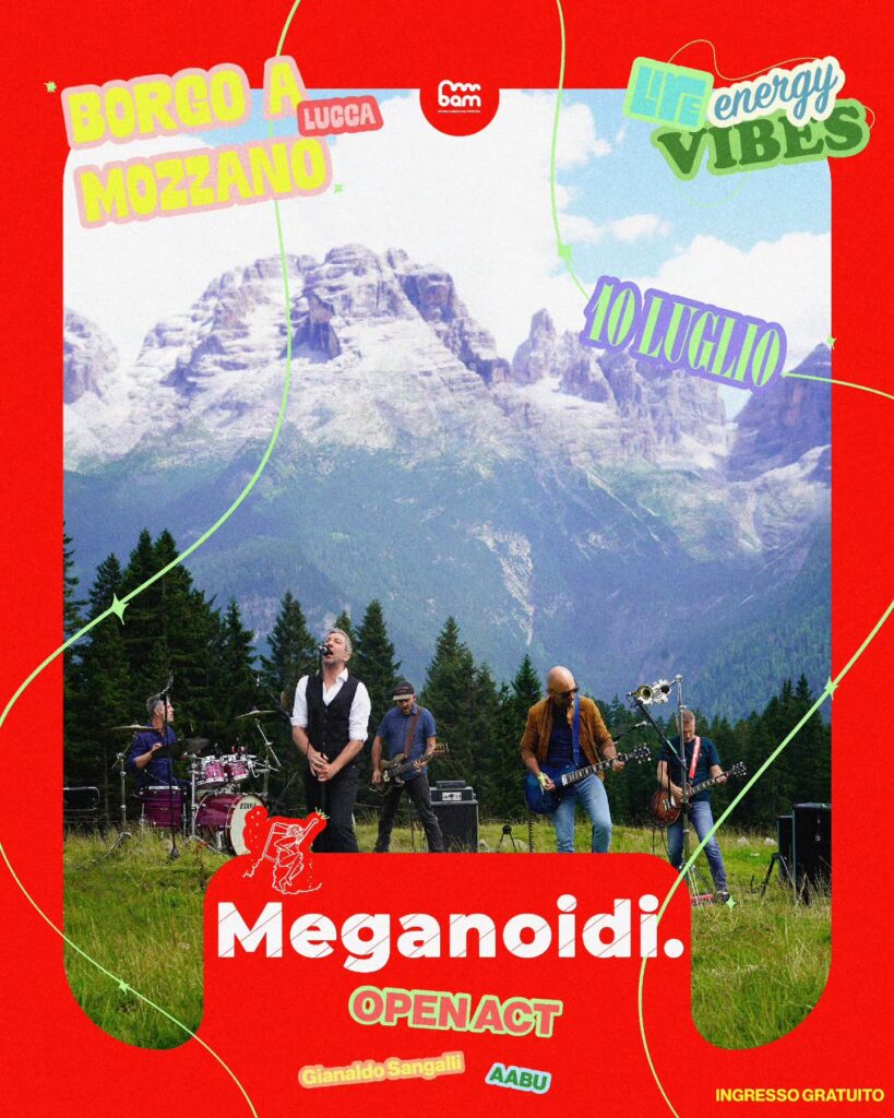 Locandina del mercatino BAM FESTIVAL – BORGO A MOZZANO – LU-