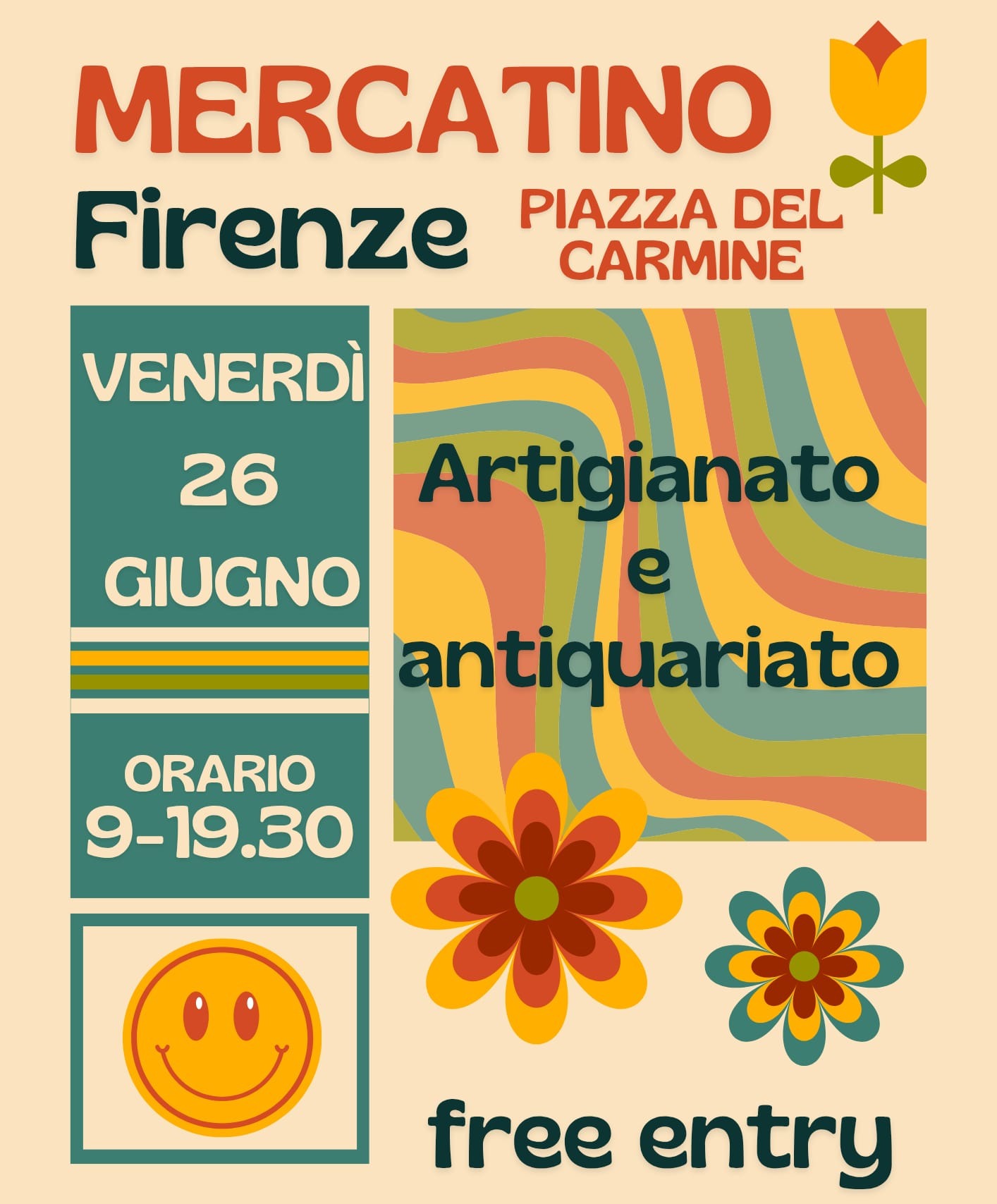 MERCATINO PIAZZA DEL CARMINE -FI-