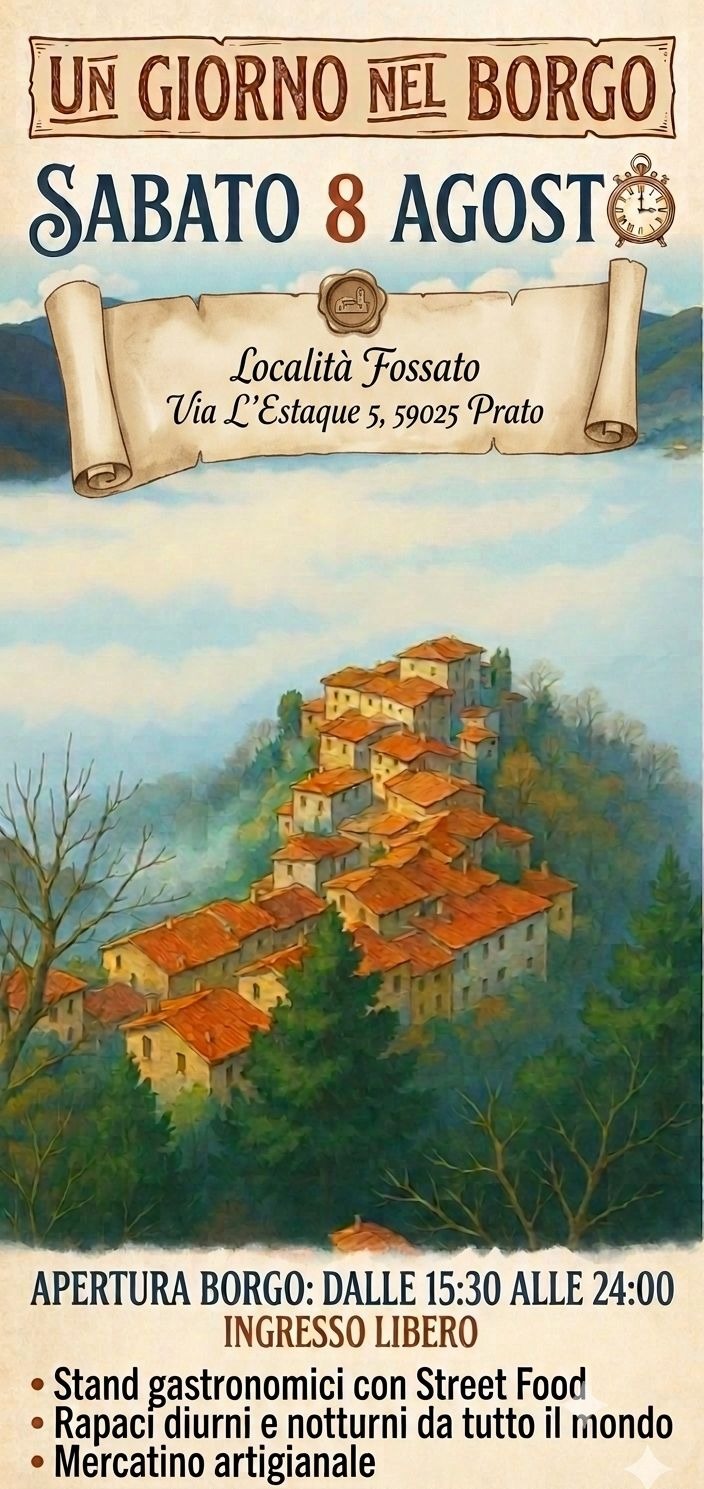 UN GIORNO NEL BORGO – FOSSATO – PO-
