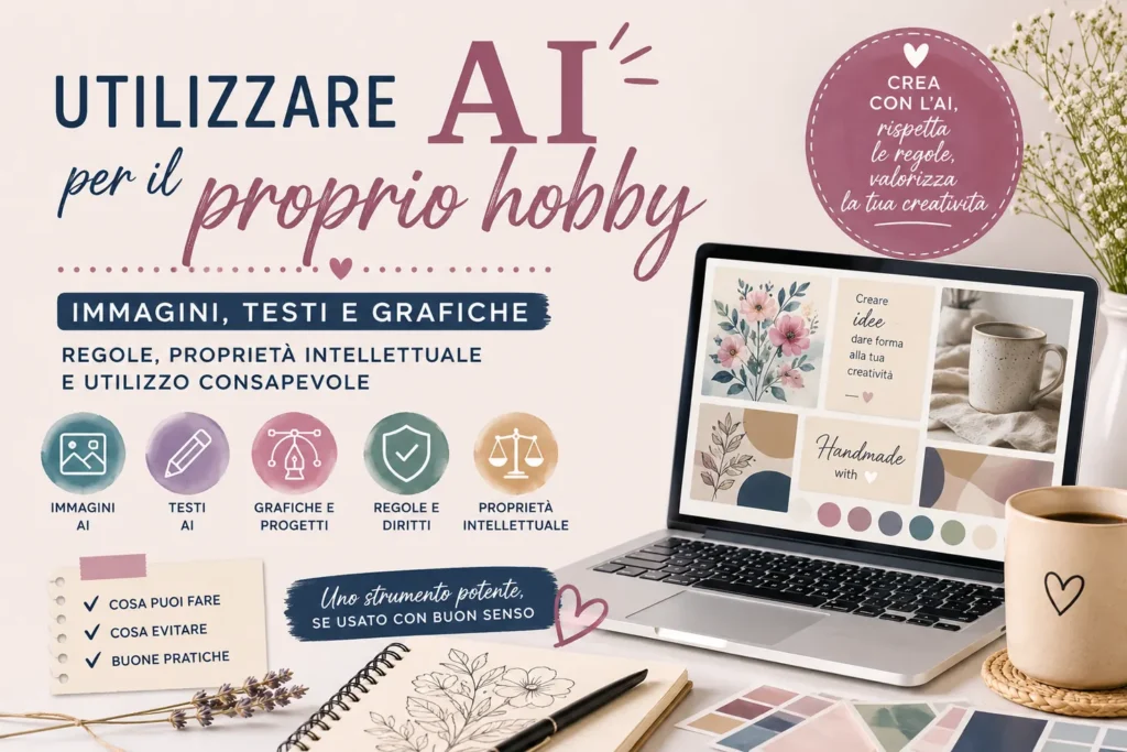 Utilizzo di AI per creare immagini, testi e grafiche per il proprio hobby: regole, limiti e proprietà intellettuale