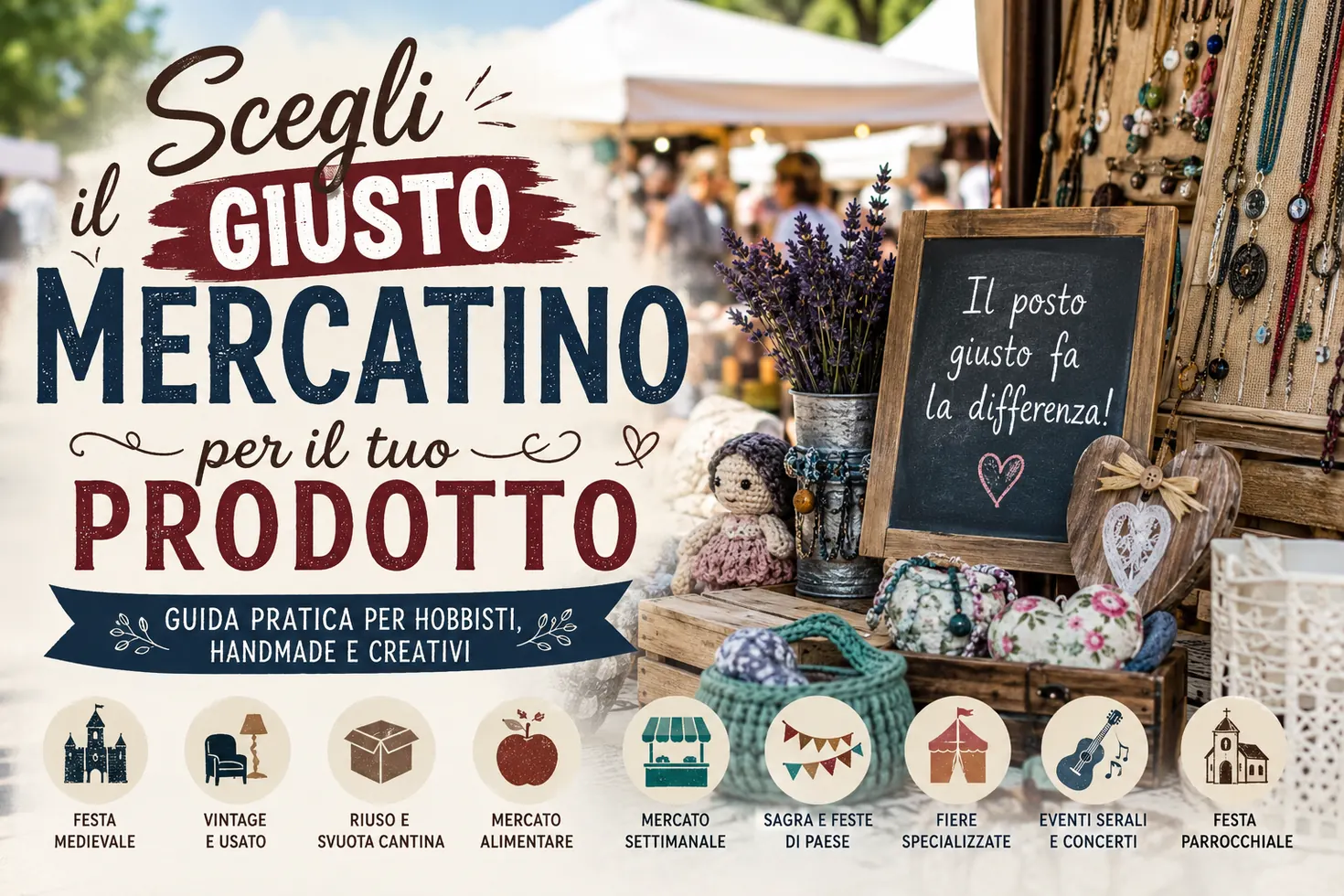 Immagine dell’articolo Scegli il giusto mercatino per il tuo prodotto: come capire dove vendere meglio