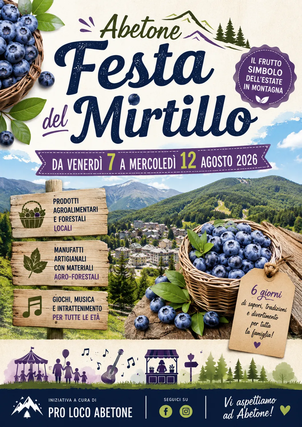 FESTA DEL MIRTILLO – ABETONE -PT –