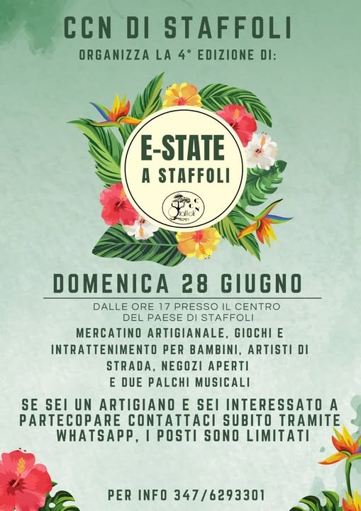 E-STATE A STAFFOLI -PI-