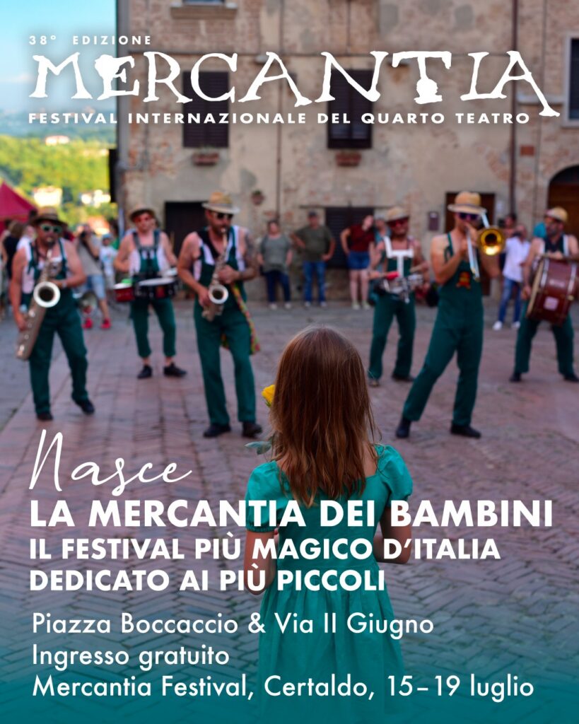 Locandina del mercatino MERCANTIA – CERTALDO – FI