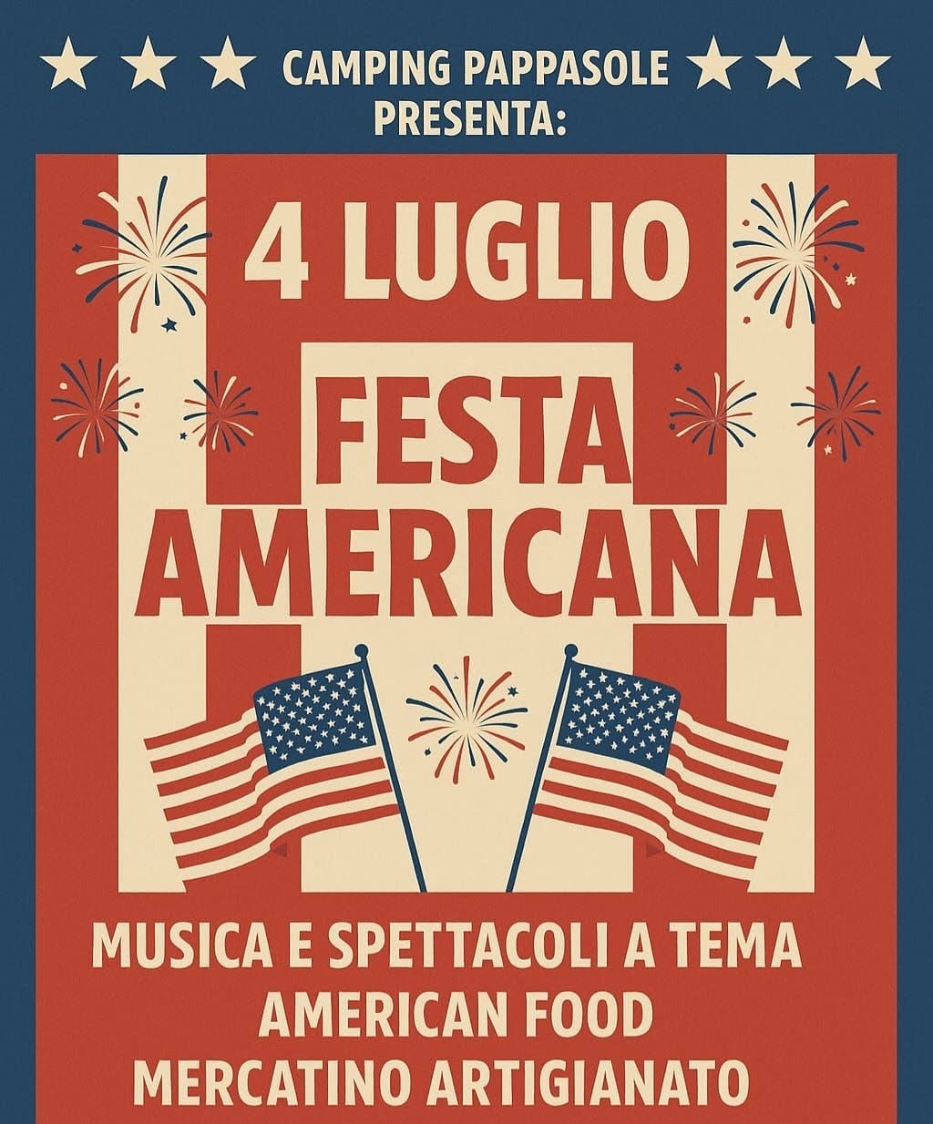 Locandina del mercatino PAPPASOLE FESTIVAL – RIOTORTO – LI