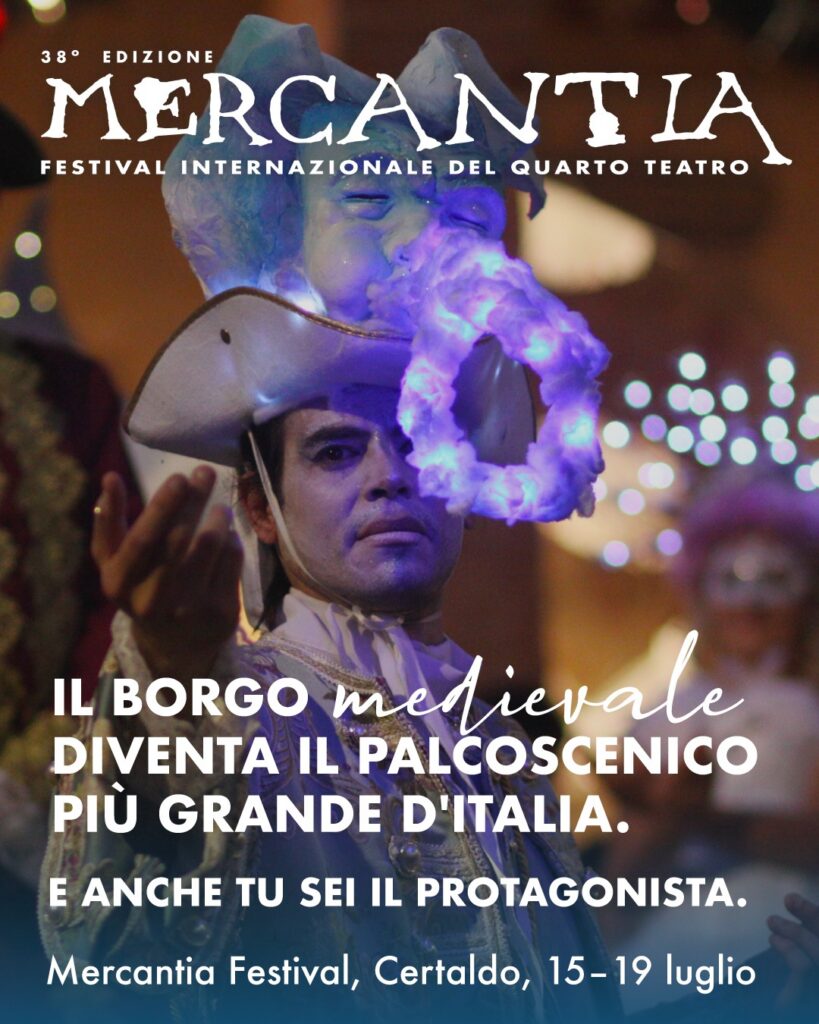 Locandina del mercatino MERCANTIA – CERTALDO – FI