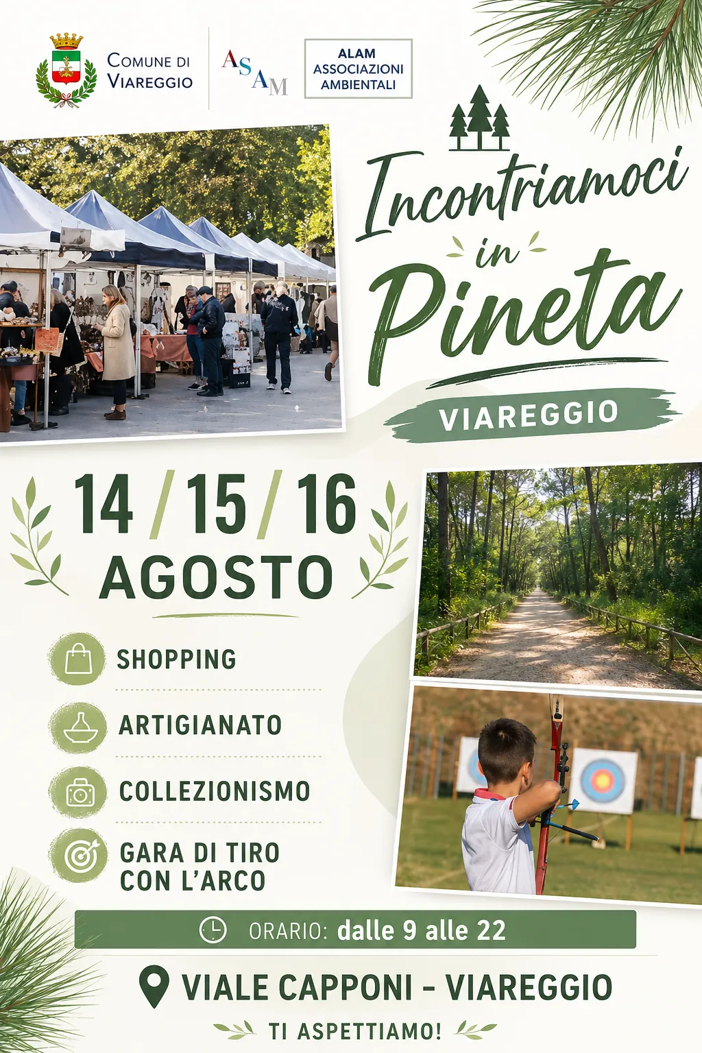 INCONTRIAMOCI IN PINETA – VIAREGGIO – LU
