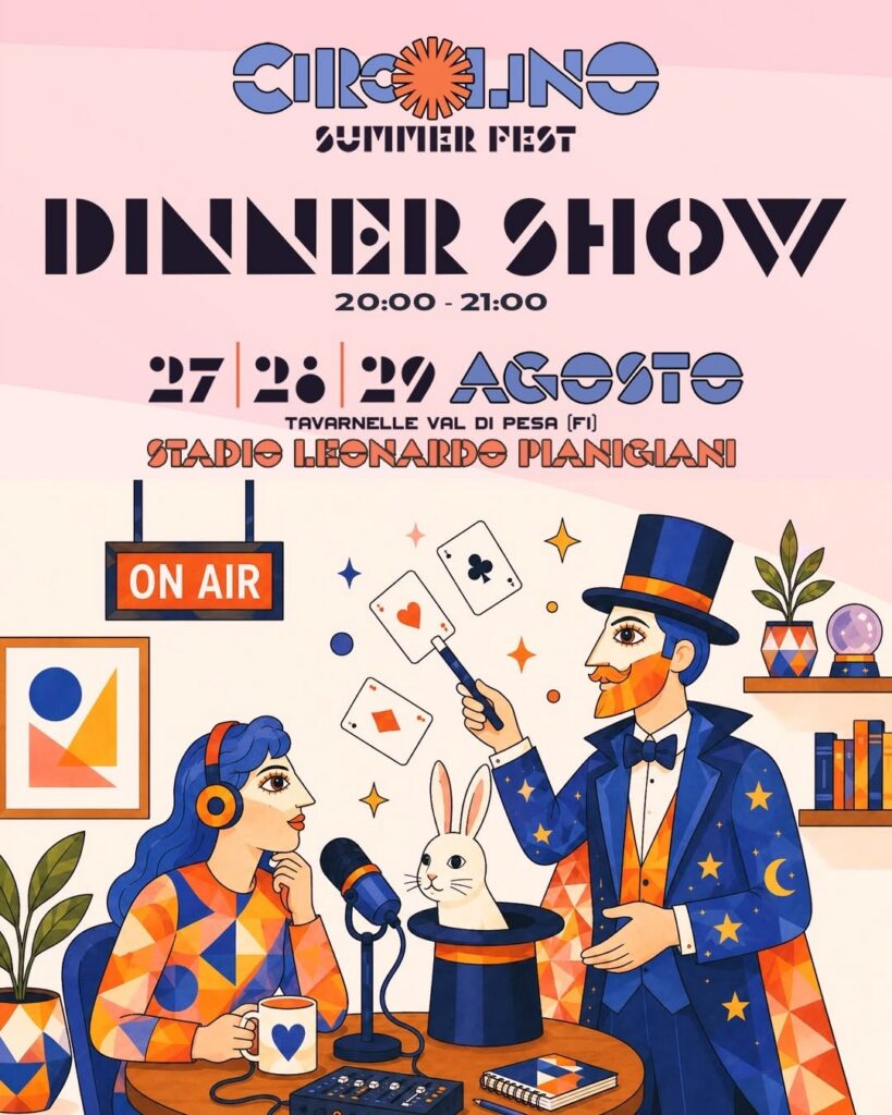 Locandina del mercatino CIRCOLINO SUMMER FEST 2026 – TAVARNELLE VAL DI PESA – FI