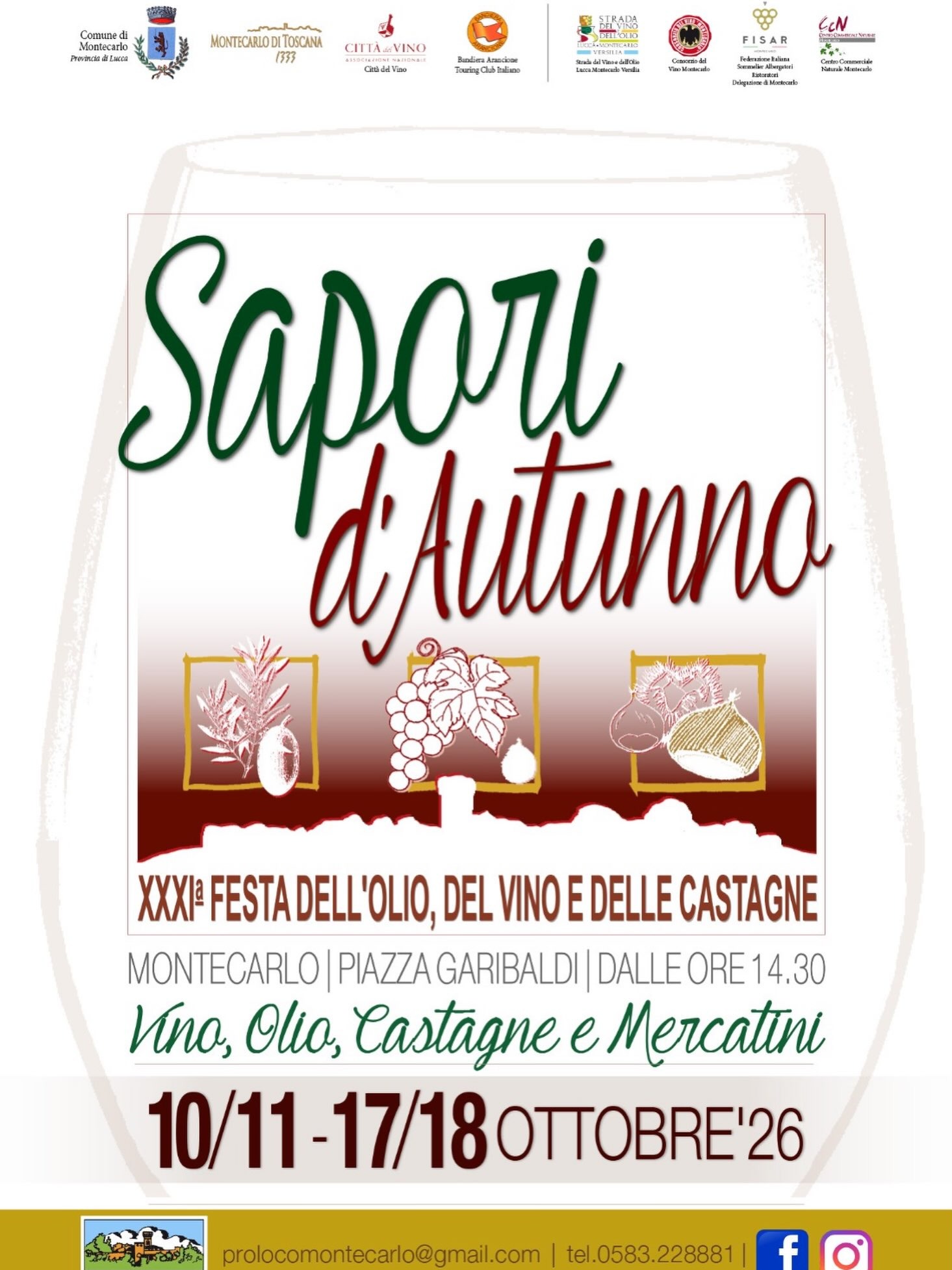 Sapori d’Autunno – Montecarlo